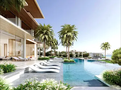 Ultra Luxury Designer Villa, Dubai Sky Line View