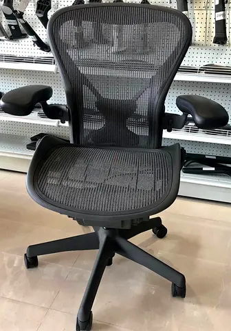 For Sale Herman Miller Aeron Chair Size B And C Fully Loaded Posture Fit