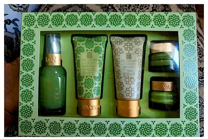 Spa ceylon neem & tea tree overnight treatment masque set