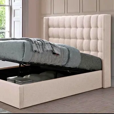 Brand New Queen Size Custom Design Bedframe, Hydraulic Optional