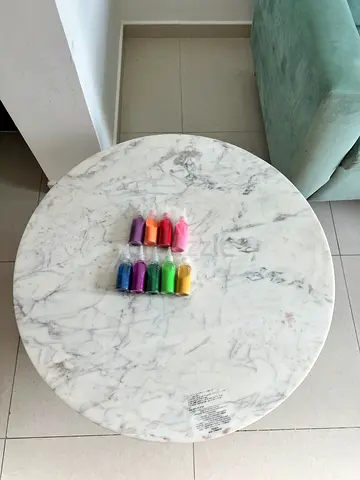 Colourful Rangoli Colour Powder Set – 9 Colours