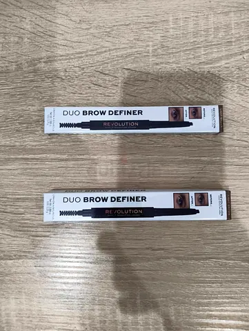 Revolution Duo Brow Definer Pencil Light Brown