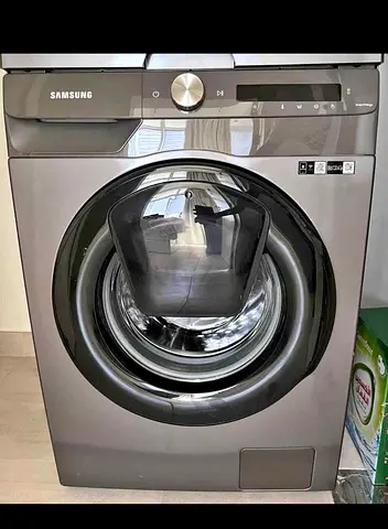 Samsung Front Load Washer - Good Condition, 9 kg gray color free home delivery