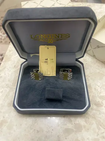 Longines Stainless Steel Cufflinks in Original Box