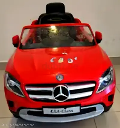 Red Mercedes GLA-Class Electric Ride-On Car for Kids