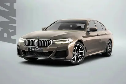 AED 2,467 / 60 months | 0% DP | 2021 BMW 520i M Sport / Full BMW Service History