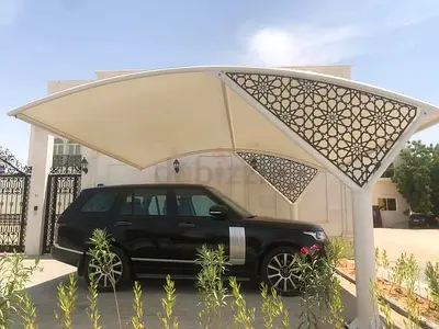 Modern Decorative Car Parking Shade