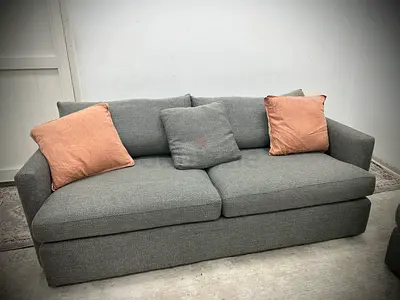Like new condition crate&barrel 3 seater sofa