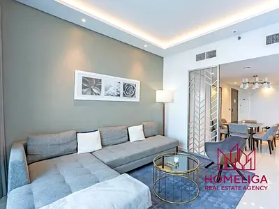 شقة مفروشة بغرفتي نوم | داماك ميزون برايف أ | إطلالات القناة والمارينا