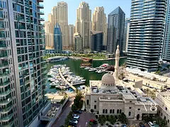 Marina View | Modern 1BR | Prime Location