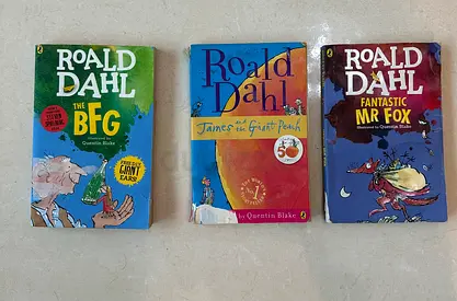 Set of 3 Roald Dahl Children Books