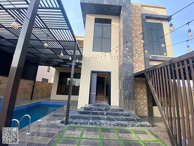 فيلا للايجار السنوى بالعالية مكونة من اربع غرف ماستر مع مسبح