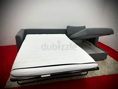 Grey color IKEA vimle sofa bed