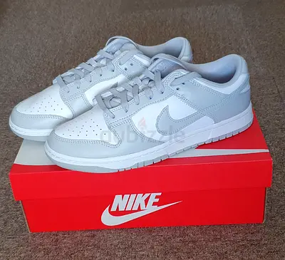 NIke Dunk Low Grey Fog Size 9, 10 and 12US