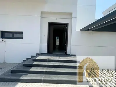 Villa for annual rent in the most beautiful location, Al Hamriya. 3 master bedrooms, maid's room with master suite, 5 bathrooms, 2 covered parking spa