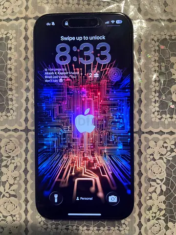 For Sale iPhone 15 Pro Titanium Blue in excellent condition