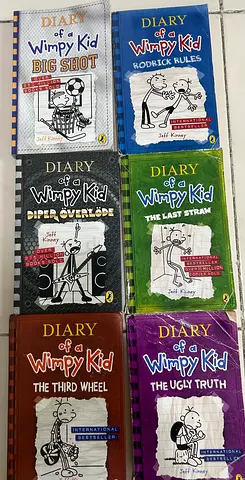 Wimpy Kid books