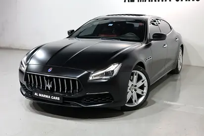 Maserati Quattroporte GranLusso 2021 | GCC Specs | Low Mileage | Pristine Condition