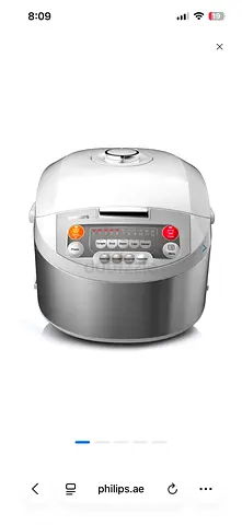 Philips Multi-function Rice Cooker (opened but never used)