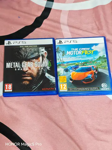 Two PS5 Games: Metal Gear Solid Delta & The Crew Motorfest