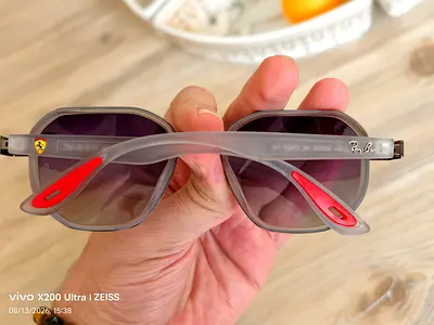 Ray-Ban x Ferrari Grey Sunglasses - Used