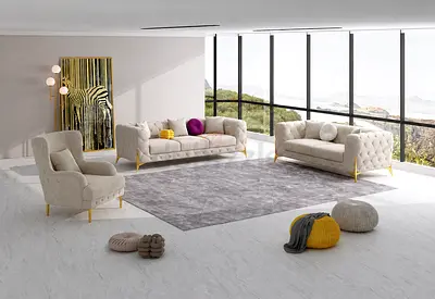 Luxury Family Sofa Set Available at Special Discount Price