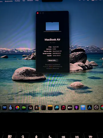 MacBook Air M2 (13-inch) TDRA