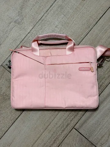 Light Pink Laptop Sleeve Bag with Shoulder Strap - perfect Condition