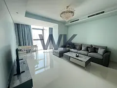 Luxury Furnished / 2BR With Balcony / High Floor