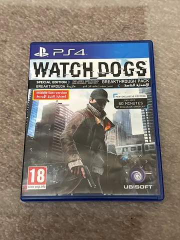 Watch Dogs (PS4) - Original Disc, Good Condition
