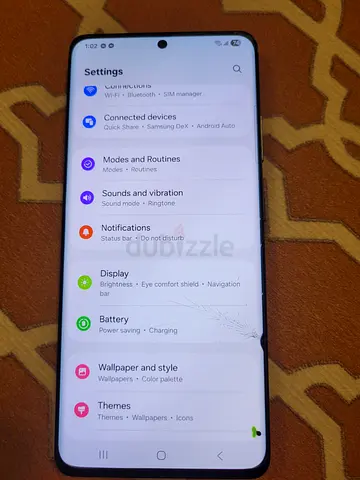 Samsung Galaxy S21 Ultra 128gb 12gb Only Glass crack and dot like new