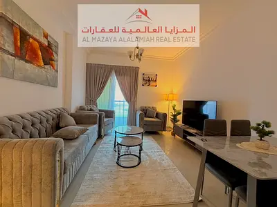 للبيع - شقة غرفة مع فيو بحر - مع غرفة اضافية كبيرة - بين التعاون و الممزر - تملك غير حر