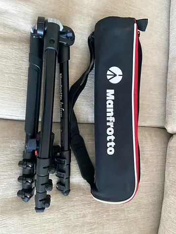 ‼️Manfrotto aluminium travel tripod, model MKBFRA4-BH, used once, ‼️perfect condition‼️