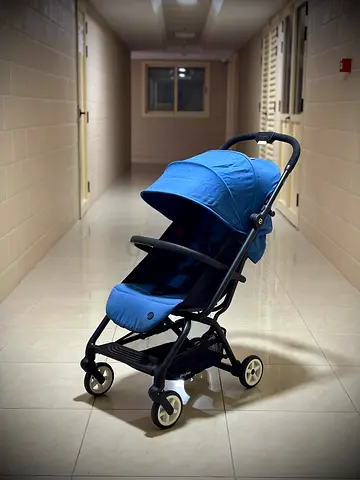 Cybex Eezy S Stroller – Blue & Black