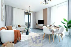 Elegant 2BR Mesk 1 Apt with Stunning Urban Views