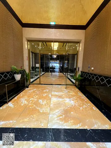 A room and a living room for annual rent with a private parking, swimming pool, jacuzzi, sauna, free gym, and free air conditioning