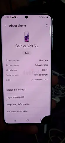 Samsung Galaxy S20 5G - Good Condition, Unlocked