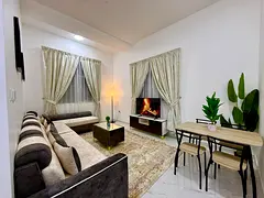 2BHK for monthly rent | Ajman - Al Nuaimiya 2 | Includes bills and internet | The apartment is fully