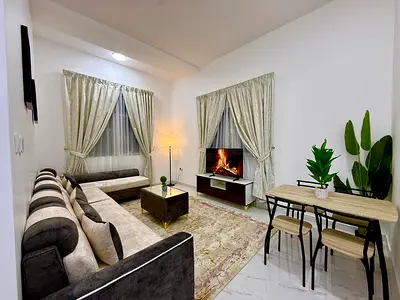 2BHK for monthly rent | Ajman - Al Nuaimiya 2 | Includes bills and internet | The apartment is fully furnished and ready to move in immediately!