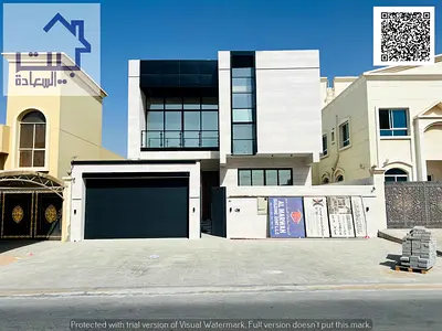 A distinctive villa is for sale in the Al Bahia area of ​​Ajman, boasting a prime and strategic location that combines tranquility, privacy,
