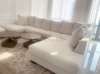 Premium Quality The One Kingston Sectional Ushape Sofa beige