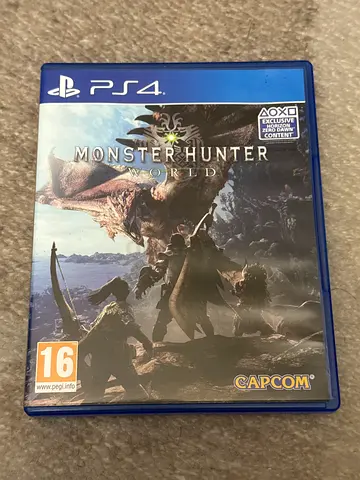 Monster Hunter: World (PS4) - Complete Case
