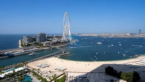 Soft Distress | 2 bedroom Address JBR | Sea View | Private Beach