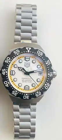 TAG Heuer Formula 1 Stainless Steel Men's Master Quality Watch - White Dial