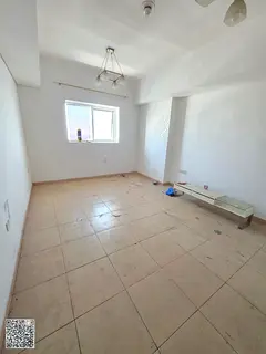 Studio apartment for annual rent in Ajman, Al Nuaimiya. 2 built-in wardrobes, gym, free pool, and ki
