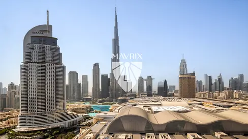 Direct Mall Access | Burj View | Rare Layout