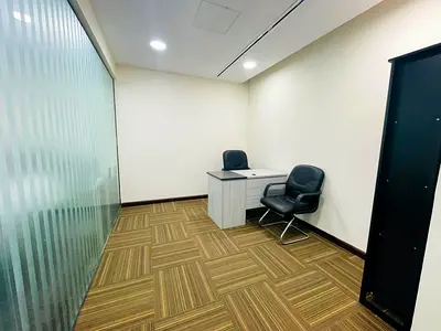 FULLY FURNISHED OFFICE FOR RENT | WITH EJARI | READY TO MOVE | NO COMMISSION | EASY METRO ACCESS |