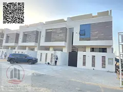 For sale in Al Zahia area | Modern townhouse with 5 bedrooms and a roof terrace on the main road, pr