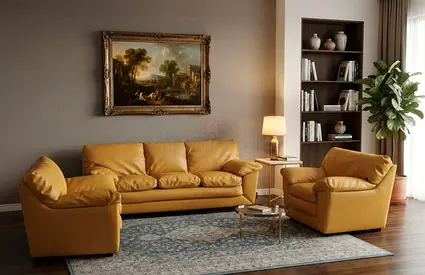 Complete 3+1+1 Living Room Set
Create a beautifully coordinated living room with one large 3-seater