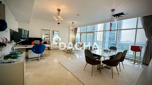 Fully Furnished 3 Bedroom | Sea & Marina View